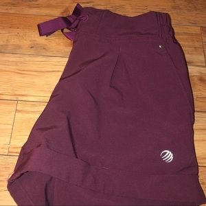 Women’s Maroon Athletic Shorts